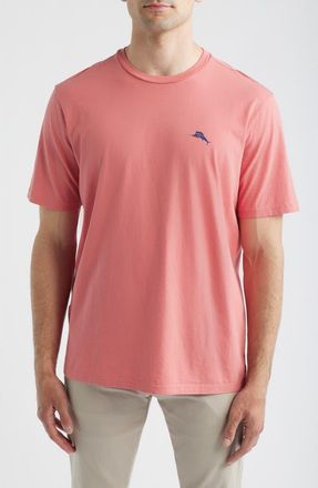 Tommy Bahama Marlin Waves Graphic T-Shirt in Red Sunset at Nordstrom, Size Xx-Large