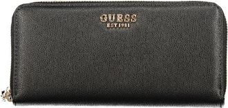 Guess Nero Polyurethaan Dames Portemonnee