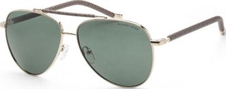 Michael Kors Womens MK1146 59 10143H Fashion Sunglasses - Gold - One Size