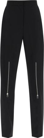 Alexander McQueen Denim Broek - Dames - Straight fit broeken - Zwart - S - Denim - Broeken