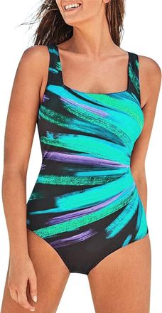 Generic Womens Tankinis Curve Modest Swimwear Women Summer Beach Womens One-Piece Swimsuits Ladies Swimming Costumes Womens Beachwear Bathing Suit for Women B