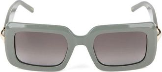 Furla Zonnebril - Dames - Zonnebrillen - Groen - 52 MM - Polyester - Accessoires