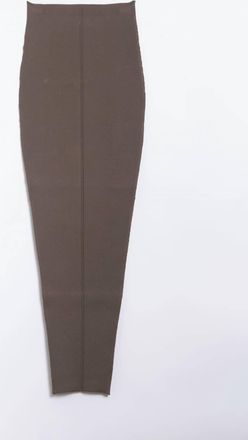 Rick Owens Womens Pillar Skirt In Dust