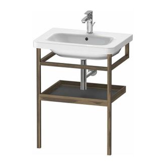 Duravit Duravit - Barra De Toalla Durastyle 440x590mm Con Estante Blanco Brillo / Nogal Macizo