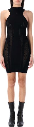 Misbhv Future Sport Halter Mini Dress