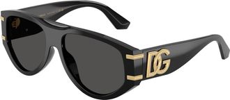 Dolce & Gabbana Dames, Accessoires, Zwart, Maat: 57 MM