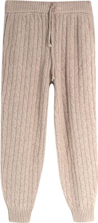 Ralph Lauren Polo Ralph Lauren Beige Argyle Knit Wool Blend Joggers Size M