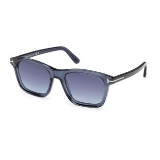 Tom Ford Sunglasses, male, Blue, Size: 54 MM Barron Sunglasses