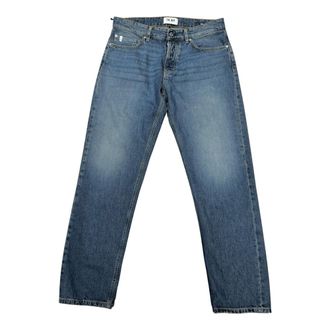 THE.NIM Straight Jeans, male, Blue, Size: W31 Reed Straight Jeans