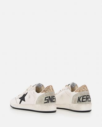 Golden Goose Sneakers Ballstar Bianche Con Stella Nera