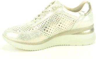 Pitillos Stijlvolle Runner Schoenen met Perforatie - Dames - Sneakers - Geel - 39 EU - Schoenen