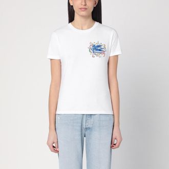 Etro T-Shirt With Logo Embroidery