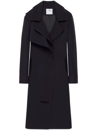 Courrèges Twist trench coat - Blue