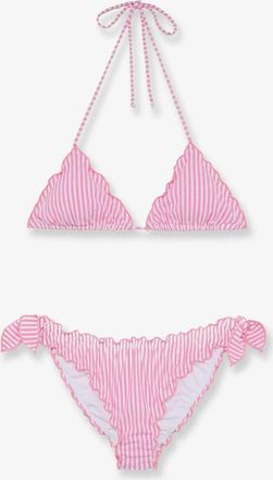 MC2 Saint Barth Bikini Sarius in nylon stretch con motivo a righe - MC2 SAINT BARTH - gender_Woman