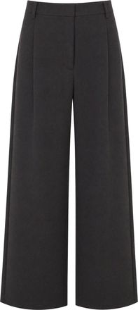 Sessun Dark Stone Provenco Wide-Leg Flannel Pants