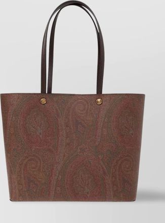 Etro oversized tote double handles
