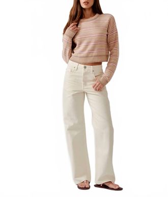 Sablyn Stevie Cashmere Pullover Sweater In Dune Heather