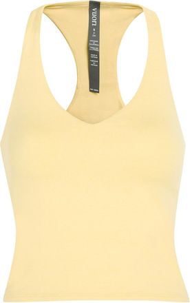 Vuori Clothing Halo Performance 2.0 Jersey Workout Tank top - Yellow - XL (UK16 / XL)