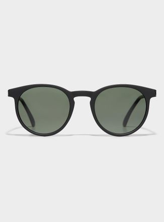 Le 31 Declan metallic-accent round sunglasses