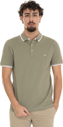 Fay Polo manica corta Verde Fay Uomo