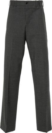 Pantaloni Torino Michael mid-rise tailored trousers - men - Elastane/Virgin Wool - 50 - Grey