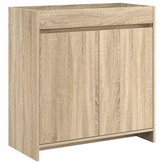 vidaXL Gabinete De Ba&ntilde;o Debajo Del Lavabo Roble Sonoma Vidaxl