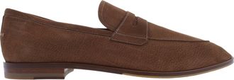 Bally Wedian Nubuk Penny Loafers