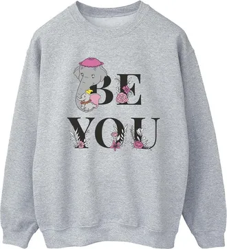 Disney Dames/Dames Dumbo Be You Sweatshirt (Sportgrijs)