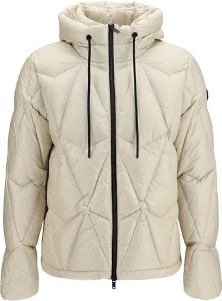 Moose Knuckles Beige Nylon Full-Length Mens Jacket
