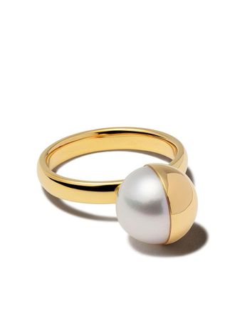 Tasaki Anello M/G TASAKI Arlequin in oro giallo 18kt con perla