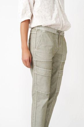 Toni Cargohose TONI Sue CA, Damen, Gr. 36, N-Gr, aloe, Web, Obermaterial: 82% Baumwolle, 15% Polyamid, 3% Elasthan, 7/8-L&auml;nge, Hosen Cargohose