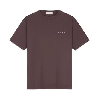 Olaf Hussein Polo Hemden - Heren - Tops - Bruin - Maat: L