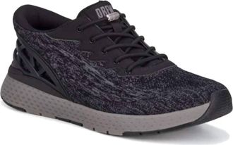 Drew Mens Explore Shoes In Black Mesh Combo