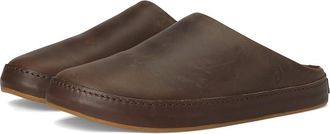 Olukai Kuu Mens Shoes Dark Java/Dark Java : 13 D - Medium, Leather
