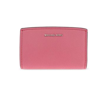 Michael Kors Wallets & Cardholders, female, Pink, Size: ONE SIZE Bryant Medium Pebbled Leather Wallet