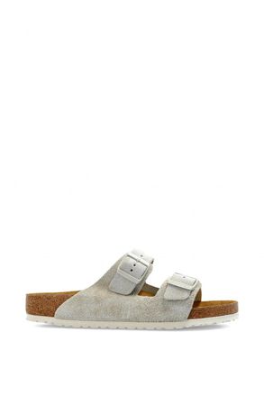 Birkenstock Arizona Suede Leather Size: 45, colour: OYSTER