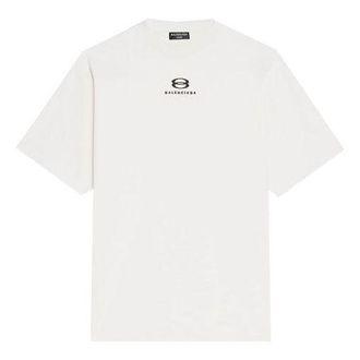 Balenciaga Unity Icon T-Shirt Beige 641675TLVF99054
