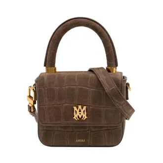 Amiri Handbags, female, Brown, Size: ONE SIZE Micro Ma Bag