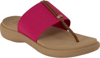 Italian Shoemakers Jahzara Elastic Strap Sandal in Fuschia at Nordstrom Rack, Size 5