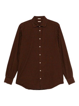 Massimo Alba Canary shirt - men - Cotton/Cotton - M - Brown