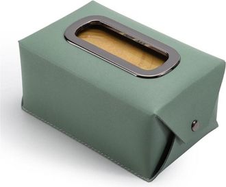 OEM Adecuado Para Cajas De Pa&ntilde;uelos De Coche De 2 Unidades, Caja De Almacenamiento De Pa&ntilde;uelos De Coche De Gran Capacidad, Fabricada En Cuero Pu, Estilo P