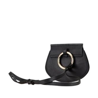 Chlo&eacute; Pre-owned Faye Crossbody Bag - Dames - Pre-owned - Zwart - Maat: ONE Size Leer