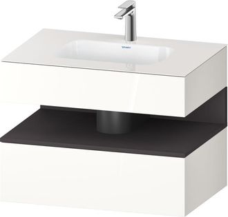 Duravit Qatego Lavabo Encastrado Con Base De Lavabo Consola, - Duravit