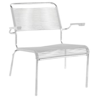 Schubiger M&ouml;bel Spaghetti-Lounger S&auml;ntis mit Armlehnen