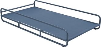 Oviala Estructura para chaise longue modular de jard&iacute;n en azul pac&iacute;fico