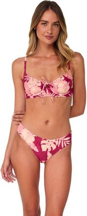 Swim Systems Avila Underwire Bikini Swimsuit Top in Ruby Bay at Nordstrom, Size Xx-Large