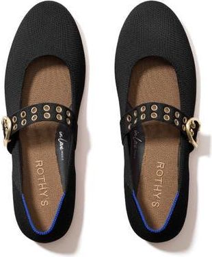 Rothy's The Ballet Mary Jane in Black at Nordstrom, Size 10.5