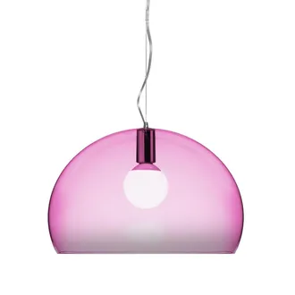 Kartell FL/Y Pendelleuchte, kardinalsrot