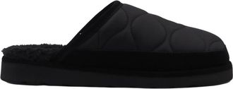Ralph Lauren Zwarte Pantoffels - Heren - Pantoffels - Zwart - 40 EU - Nylon - Schoenen