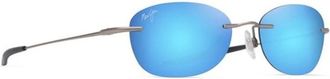 Maui Jim Accessoires, Dames, Blauw, ONE Size, Kaila Zonnebril
